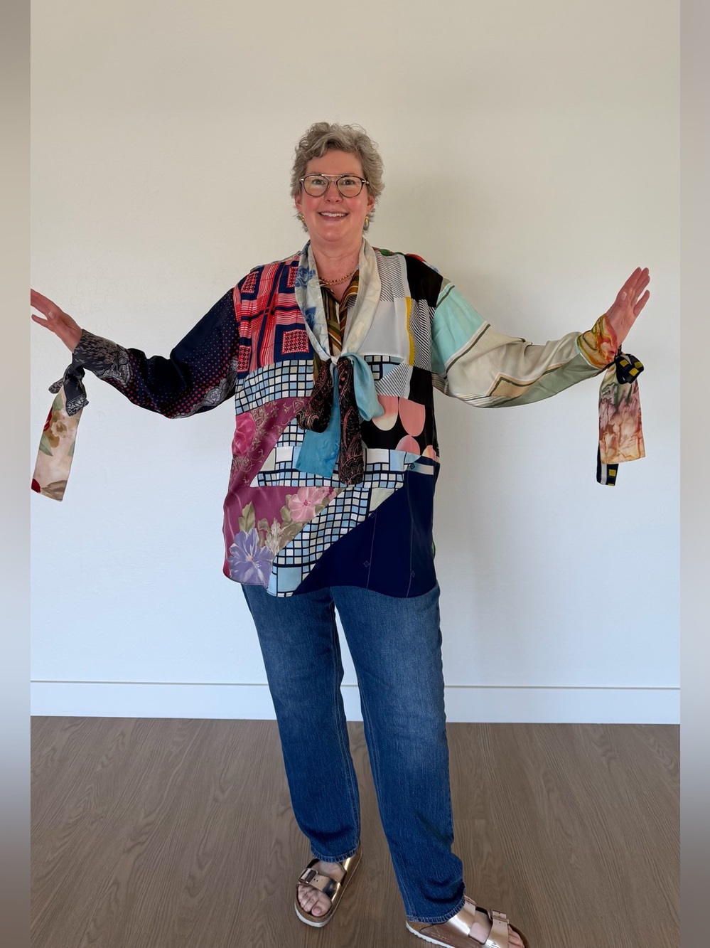 Connor Ives Scarf Blouse